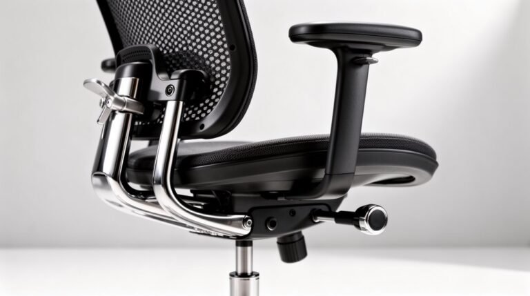 adjusting ergonomic chair settings