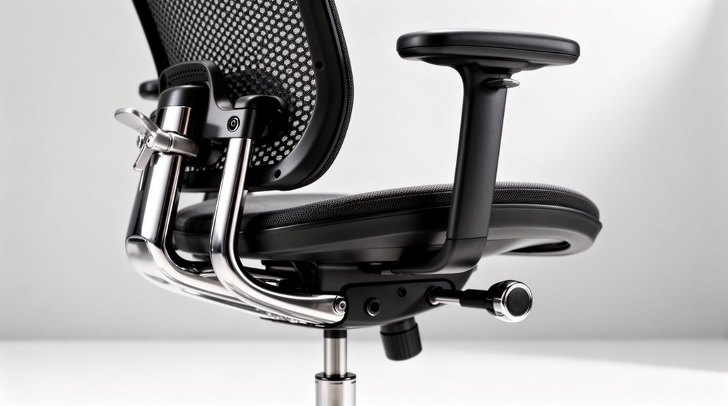adjusting ergonomic chair settings