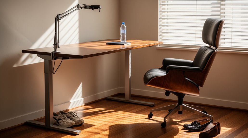 balance between standing and sitting