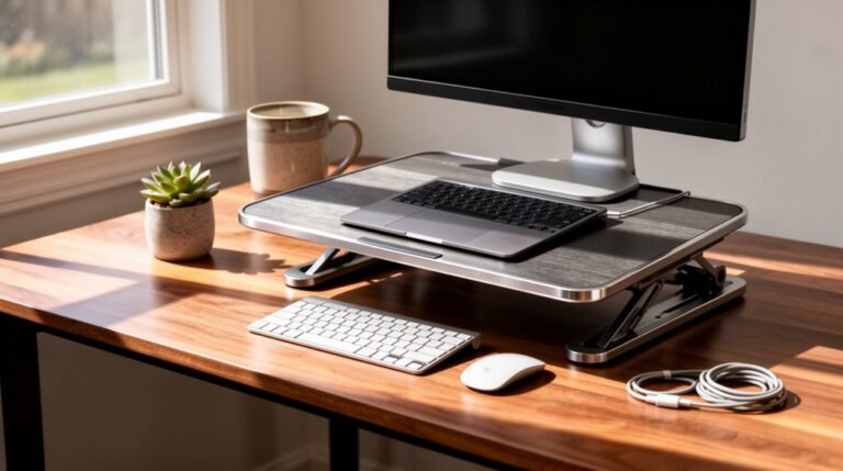 desk converter sitting standing