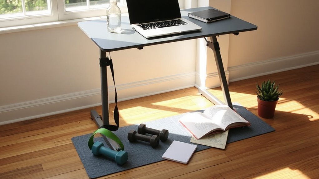 desk exercise routine tips