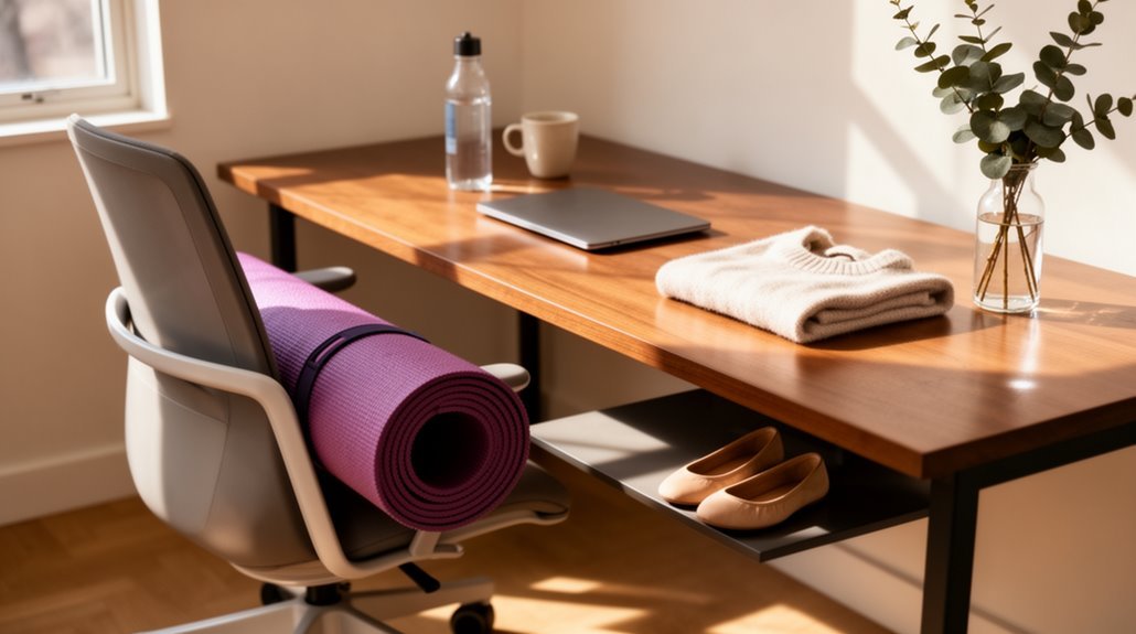 desk stretches for relaxation