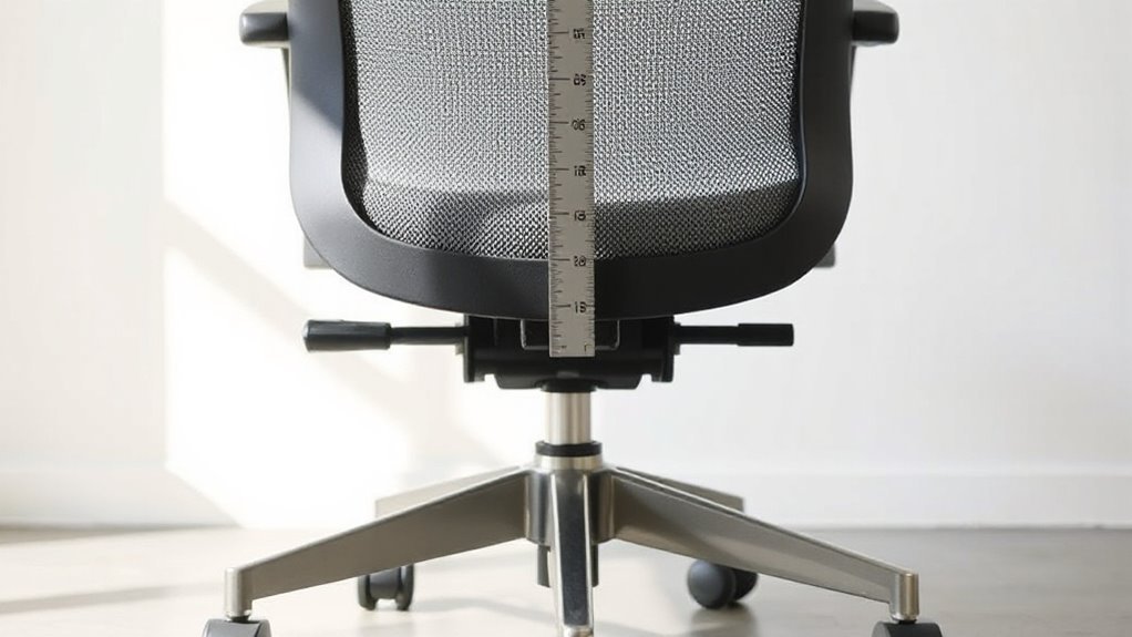 ergonomic chair height design