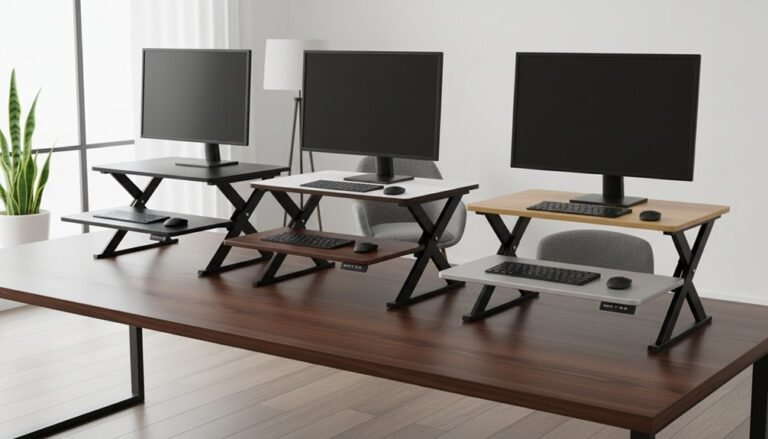ergonomic desk converter options