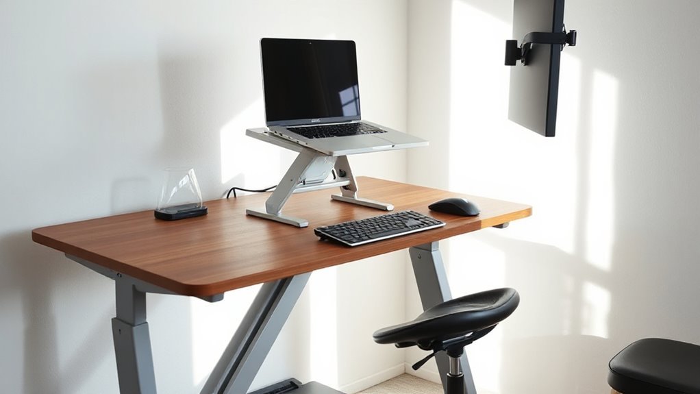 ergonomic desk height adjustments