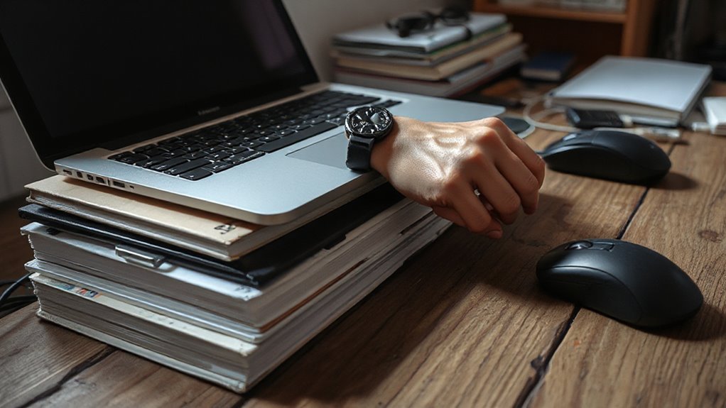 ergonomic keyboard and mouse positioning