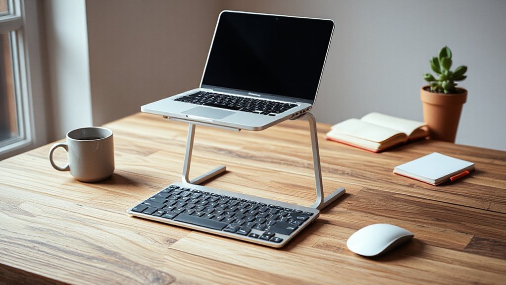 ergonomic laptop stand benefits