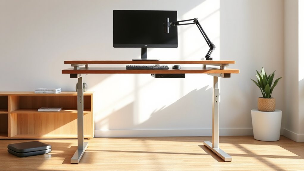 ergonomic productive adjustable desks