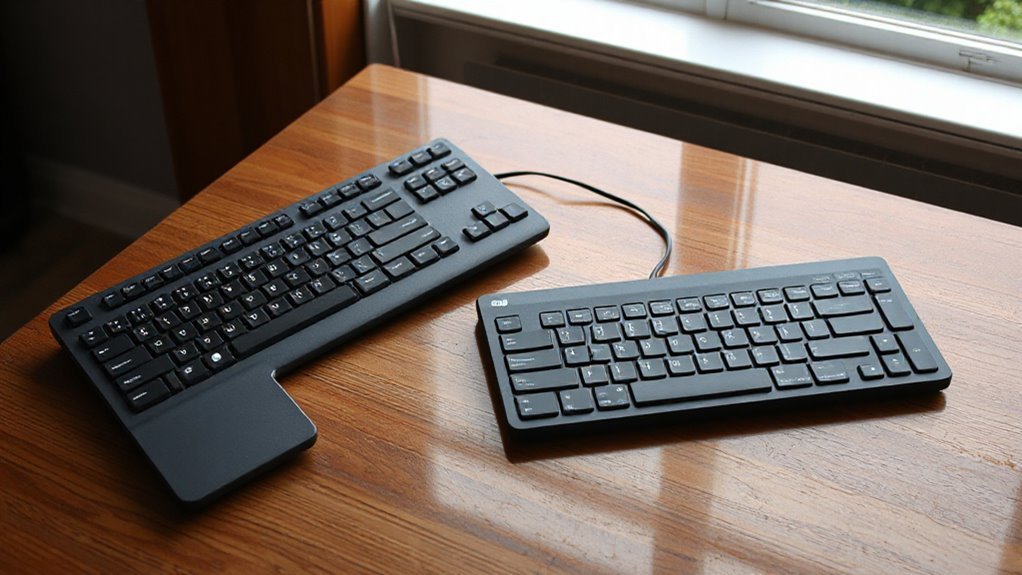 ergonomic split keyboard advantages
