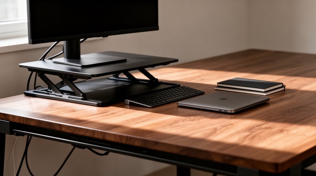 evaluate standing desk converters