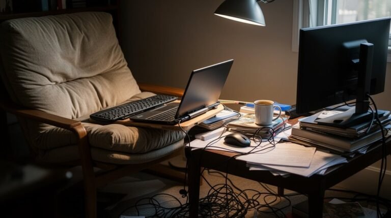 home office ergonomic errors