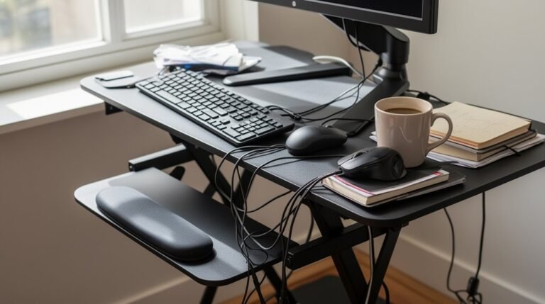 improper standing desk usage