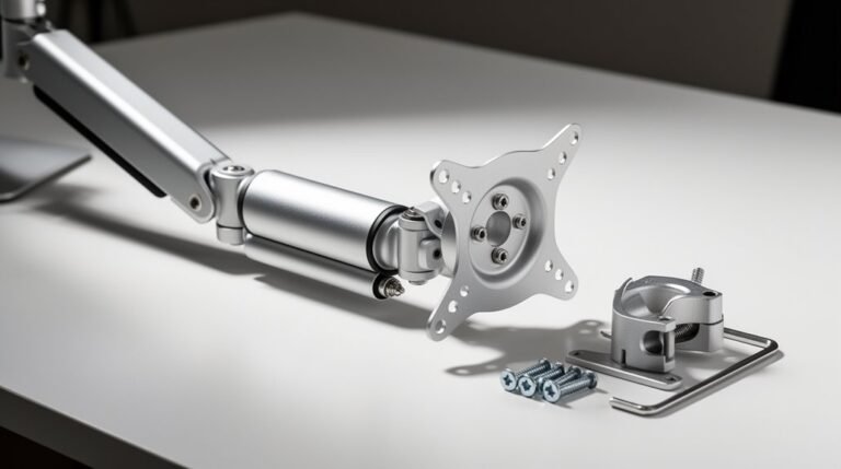 install monitor arm correctly