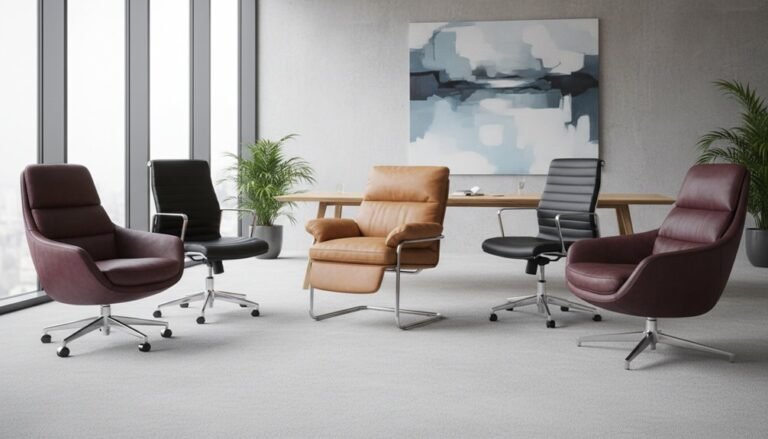 leather office chairs 2025