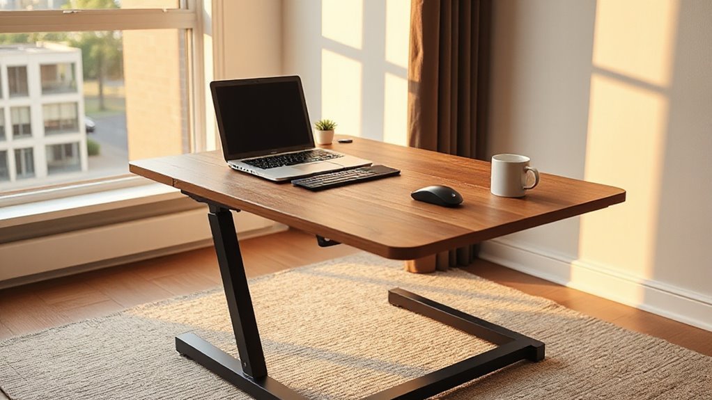 maximize standing desk comfort