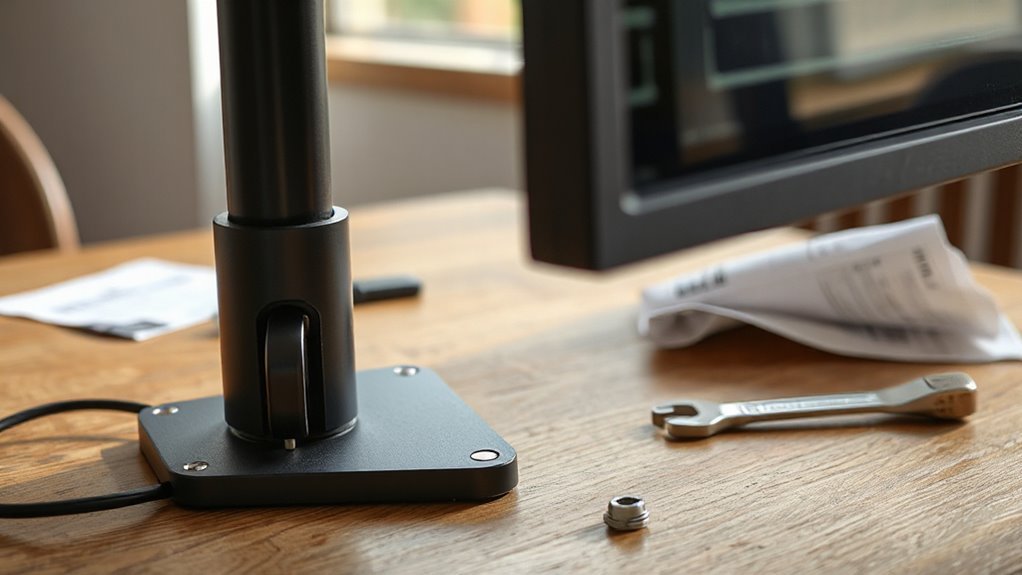 monitor arm maintenance tips