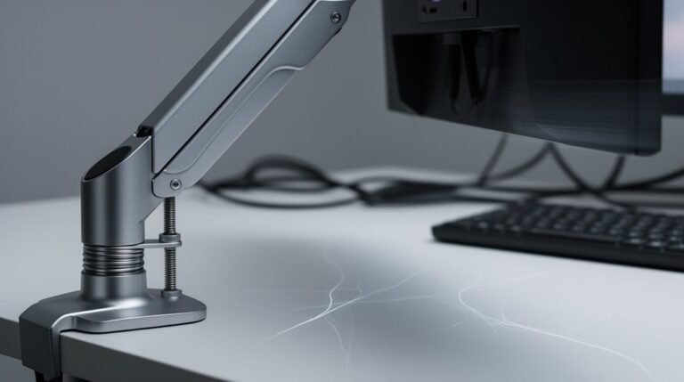 monitor arm stability issues