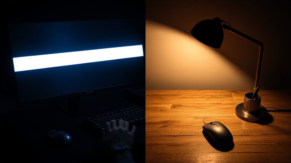 monitor light bars outperform lamps