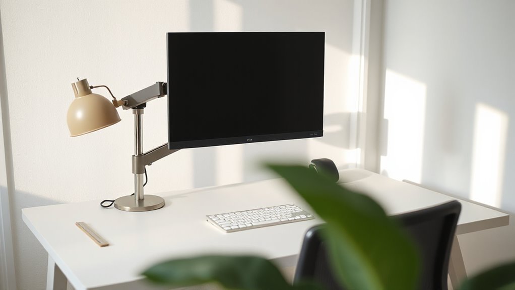 monitor setup for eye health