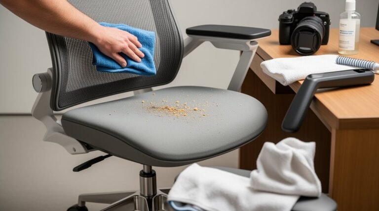 office chair cleaning tips