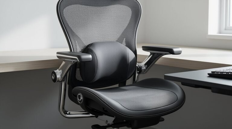 optimal ergonomic chair alignment