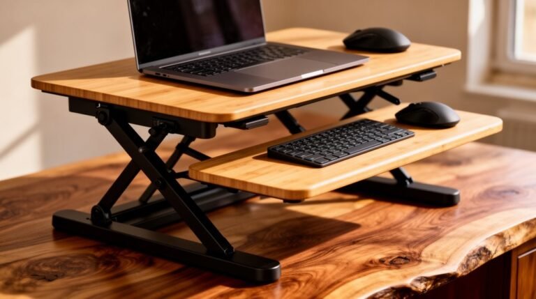 optimal standing desk height