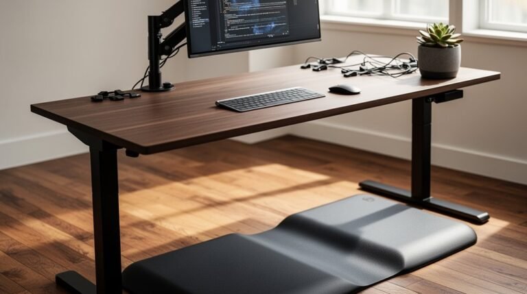 optimal standing desk height