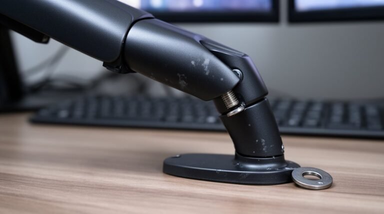 repair sagging monitor arm