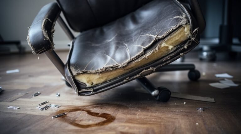 replace office chair regularly