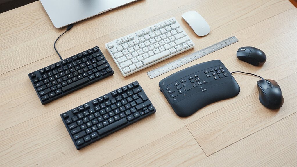 selecting ergonomic keyboard layouts