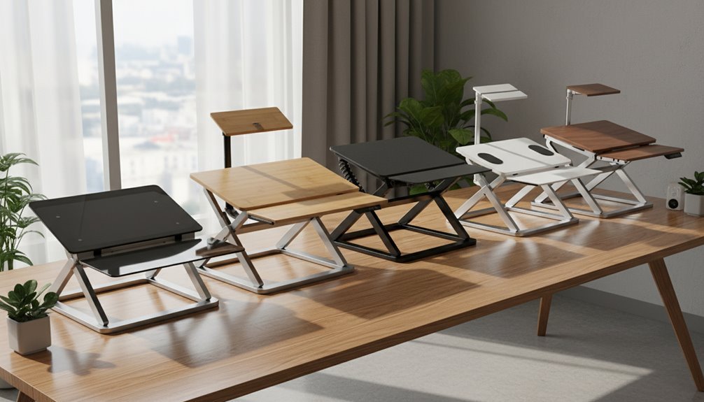 stable standing desk converters