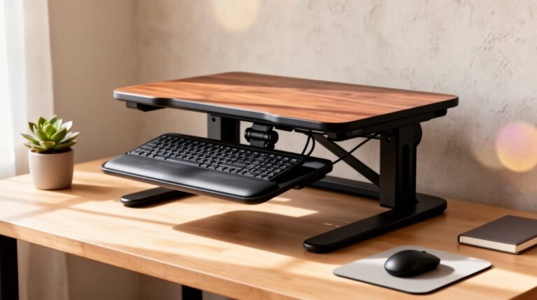 standing desk converter tips