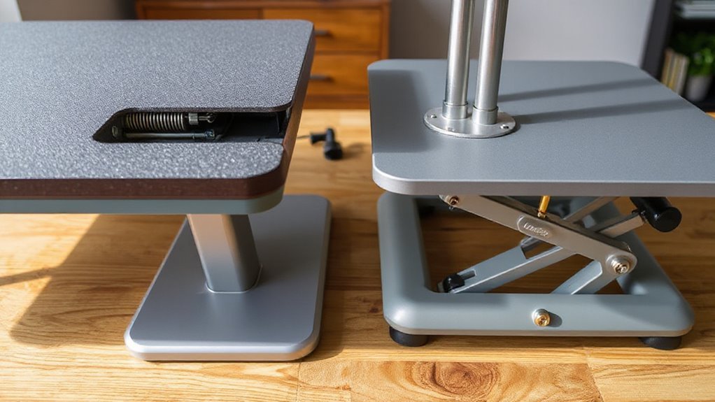 user friendly height adjustments