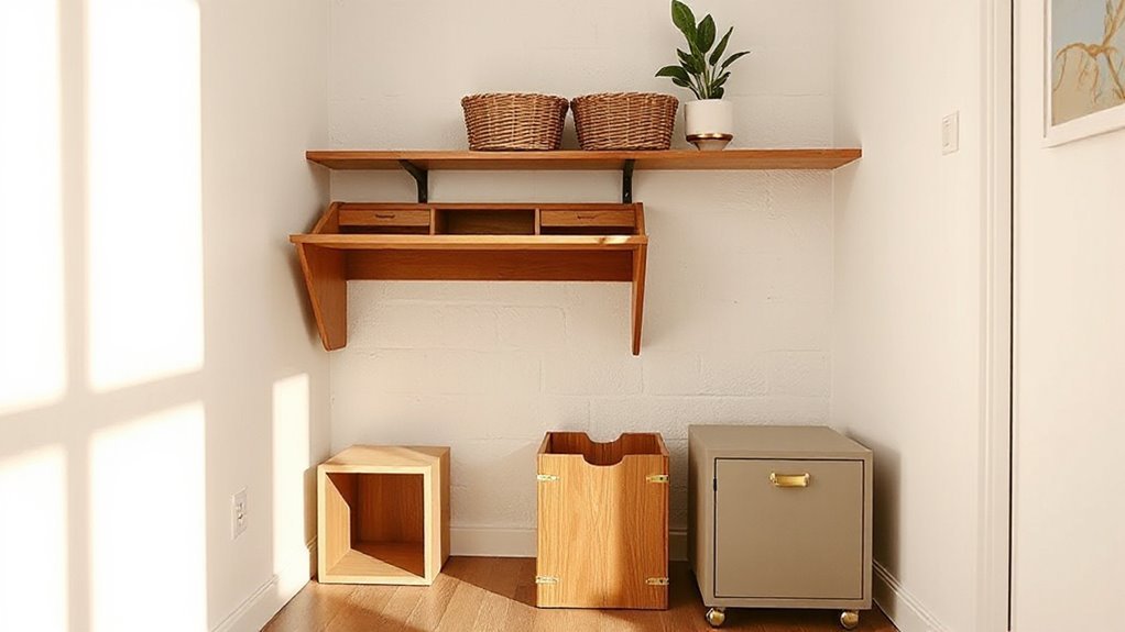 versatile foldable desk solutions