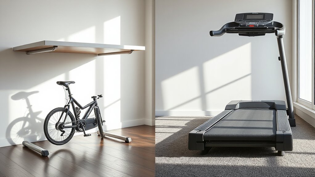 workout intensity comparison bikes vs treadmills